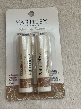 Yardley London Moisturizing Lip Balm Duo — Cream/Tan